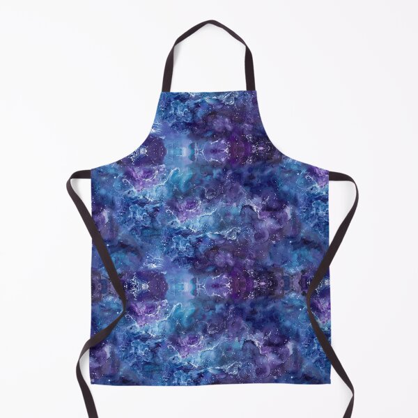 Item preview, Dark Blue Galaxy, Liquid, Seamless Pattern designed and sold by patternicco.