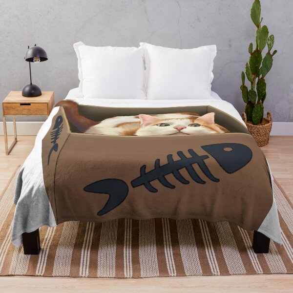 Item preview, cat in a box designed and sold by paintedpalette3.