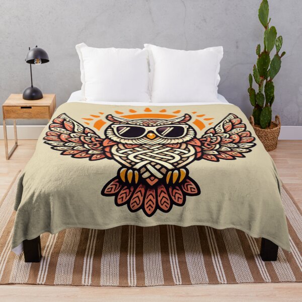Item preview, Summer Hoot: Owl in Shades Welcomes the Sun designed and sold by Animoodles.