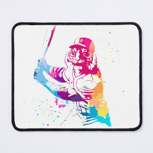 Item preview, Baseball Tiger Watercolor designed and sold by TrueArtsStore.