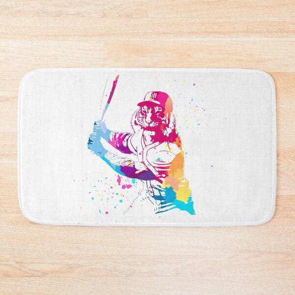 Item preview, Baseball Tiger Watercolor designed and sold by TrueArtsStore.