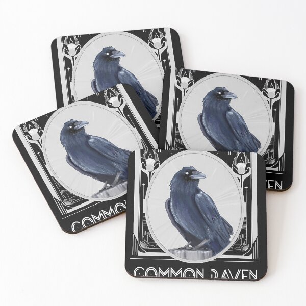 Item preview, Art Nouveau Raven designed and sold by Laurencevasseur.