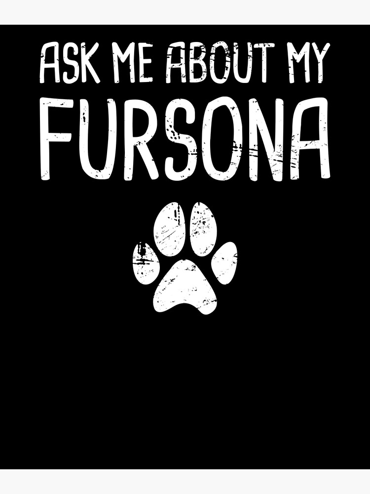 Funny Anthro Furry Fandom Fursuit Con Gift