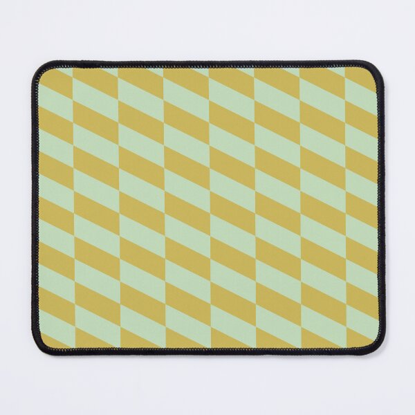 Item preview, Yellow and Green Geometric Modern Mid Century Bauhaus Seamless Pattern designed and sold by owliedesign.