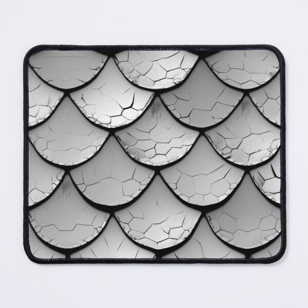 Item preview, White and Black Winter Dragon Scales designed and sold by GrinGalore.