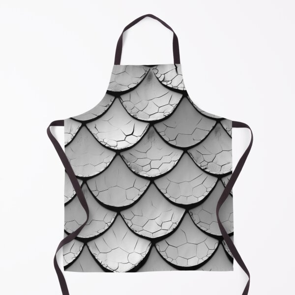Item preview, White and Black Winter Dragon Scales designed and sold by GrinGalore.