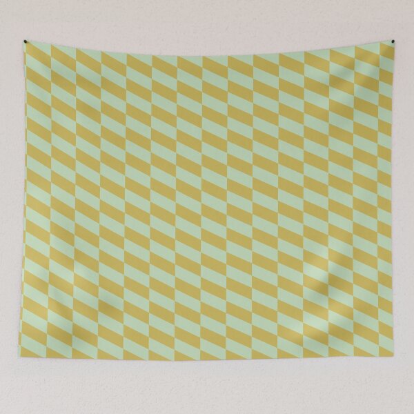 Item preview, Yellow and Green Geometric Modern Mid Century Bauhaus Seamless Pattern designed and sold by owliedesign.