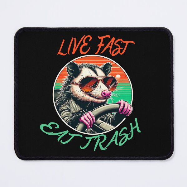 Item preview, Live Fast! Eat Trash! designed and sold by Echonn.
