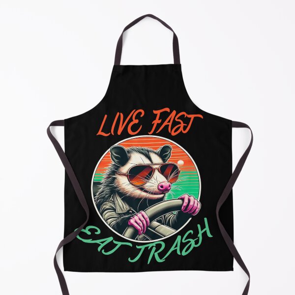 Item preview, Live Fast! Eat Trash! designed and sold by Echonn.