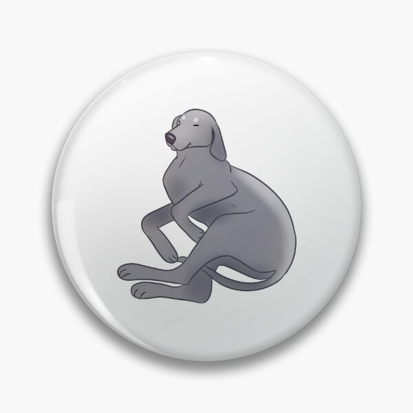 Item preview, Sleeping Weimaraner dog  designed and sold by Yaragold.