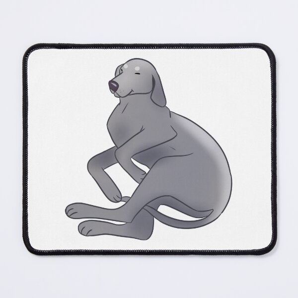Item preview, Sleeping Weimaraner dog designed and sold by Yaragold.