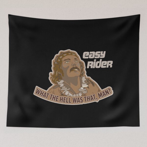 Item preview, Stoned Wonderment: Dennis Hopper 'Easy Rider' UFO Scene Tee designed and sold by Boogosh.