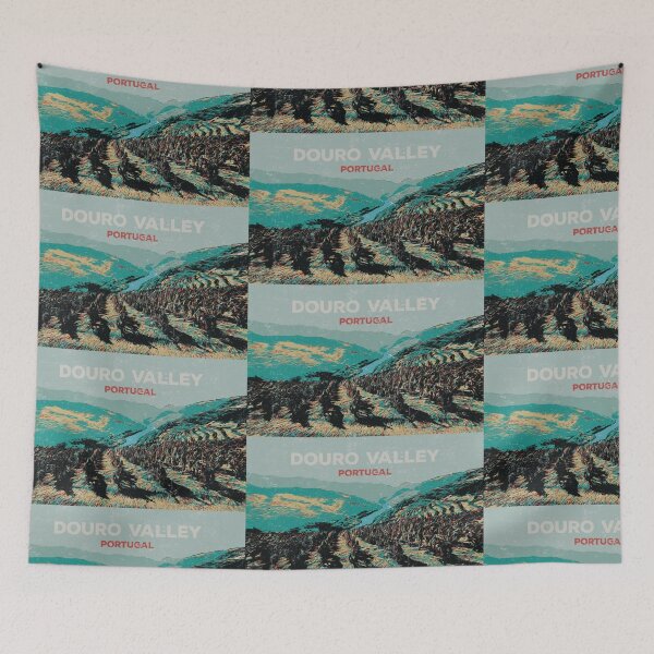 Item preview, Illustration of Douro Valley Landscape designed and sold by Lemomo-artworks.