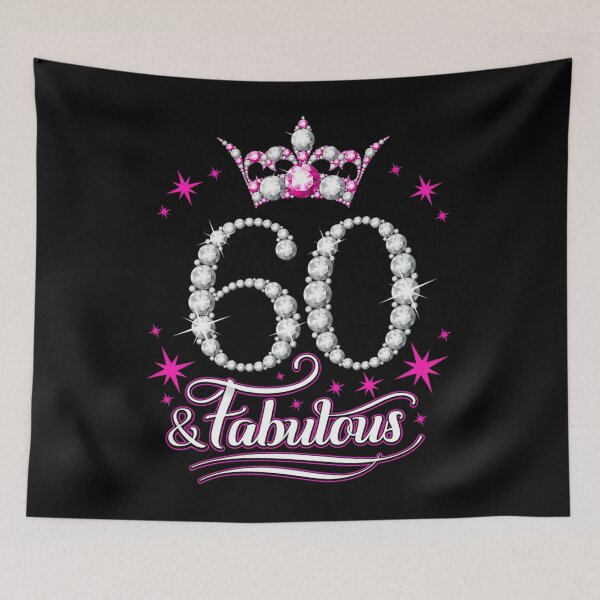 Item preview, 60Th Birthday 60 And Fabulous Ladies Womens designed and sold by Mariasarez.