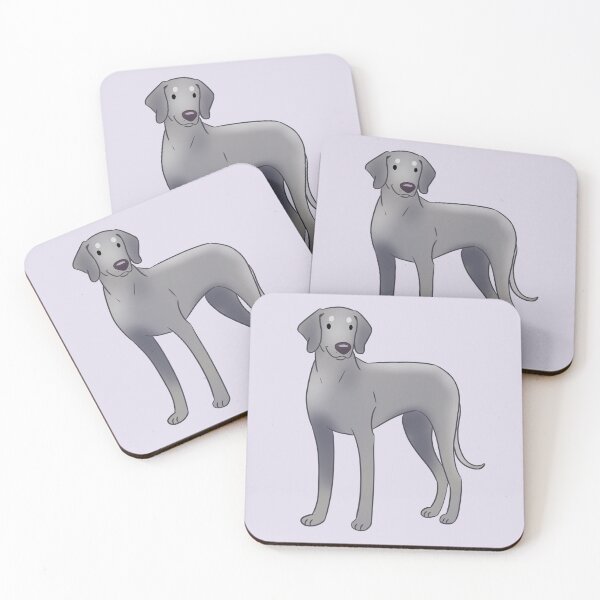 Item preview, Cute Weimaraner dog art designed and sold by Yaragold.