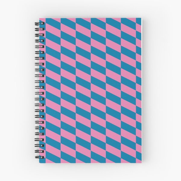 Item preview, Blue and Pink Geometric Modern Mid Century Bauhaus Seamless Pattern designed and sold by owliedesign.
