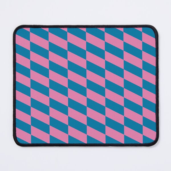 Item preview, Blue and Pink Geometric Modern Mid Century Bauhaus Seamless Pattern designed and sold by owliedesign.