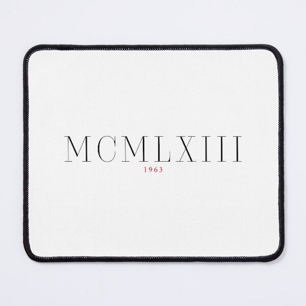 Item preview, Roman numeral year of birth Made in 1963 designed and sold by ElvisU.