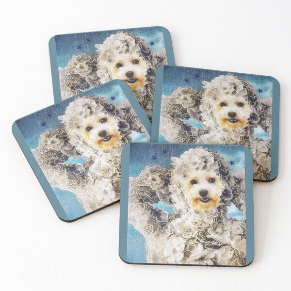 Item preview, Maltese Poodle Dog - 'Fashion Victim?' designed and sold by Nikki Fortuin Arts & Crafts.