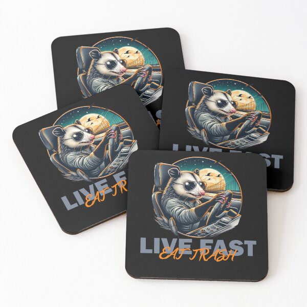 Item preview, Live Fast! Eat Trash! designed and sold by Echonn.