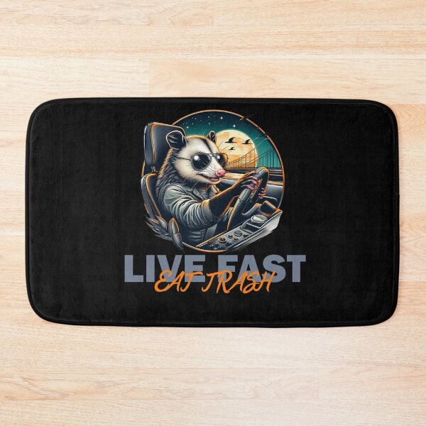 Item preview, Live Fast! Eat Trash! designed and sold by Echonn.