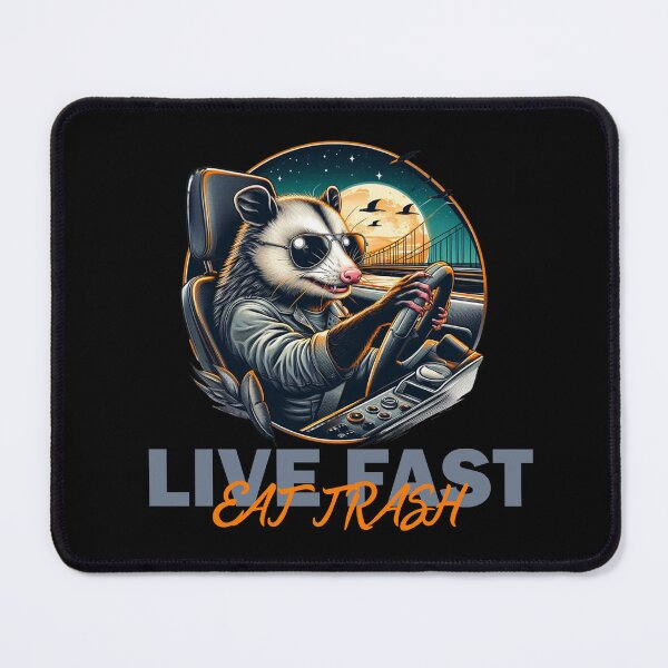 Item preview, Live Fast! Eat Trash! designed and sold by Echonn.