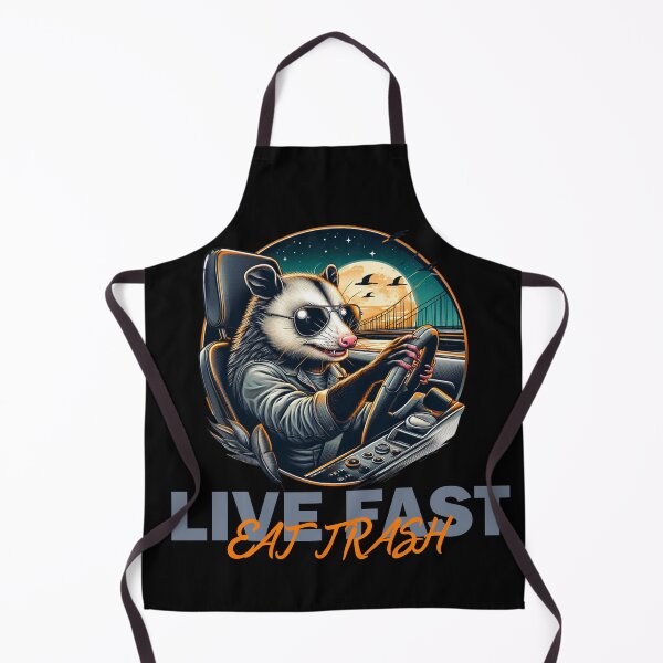 Item preview, Live Fast! Eat Trash! designed and sold by Echonn.