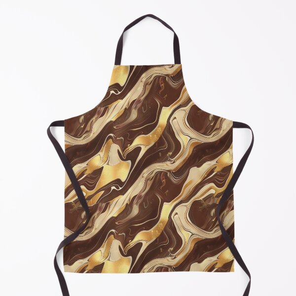 Item preview, Golden, Liquid, Seamless Pattern designed and sold by patternicco.