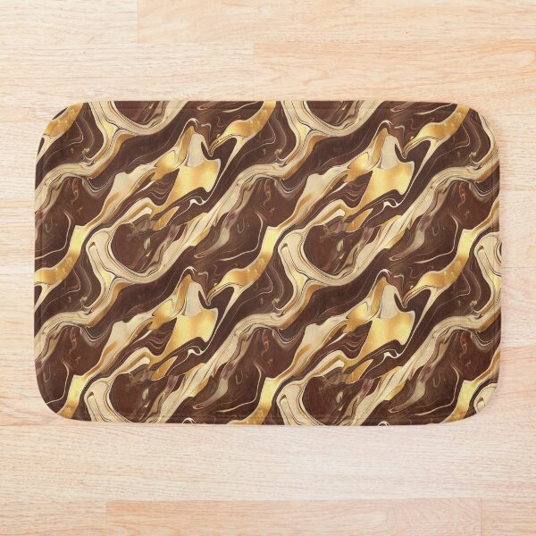 Item preview, Golden, Liquid, Seamless Pattern designed and sold by patternicco.