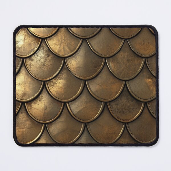 Item preview, Bronze Metal Armor Scales Pattern designed and sold by GrinGalore.