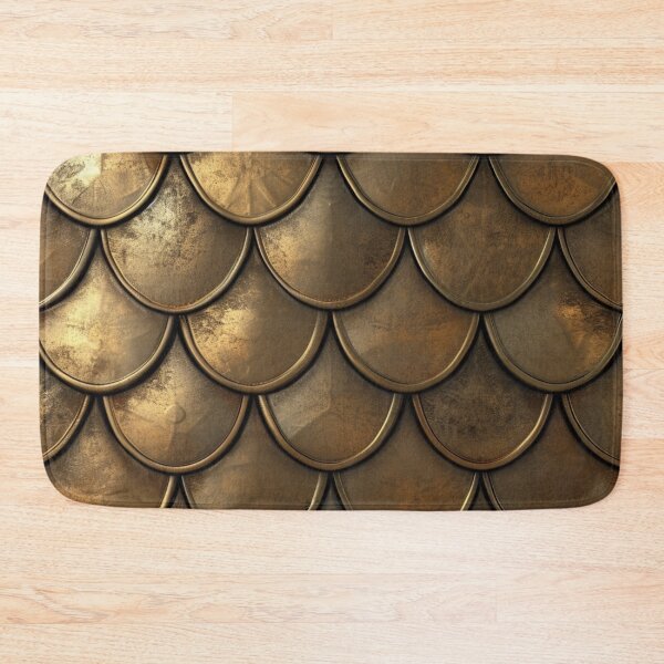Item preview, Bronze Metal Armor Scales Pattern designed and sold by GrinGalore.