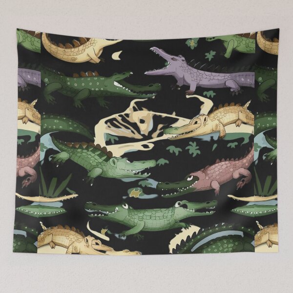 Item preview, Winter herps croccy croco crocodile designed and sold by DunuStore.