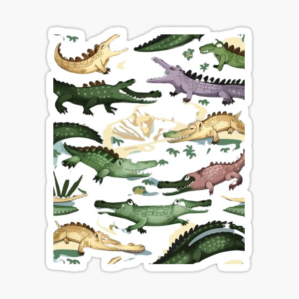 Artikel-Vorschau von Winterherps Croccy Croco Krokodil, designt und verkauft von DunuStore.