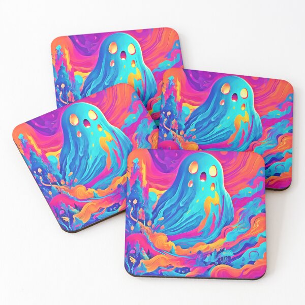 Item preview, Spectral Ghost Halloween Art designed and sold by Health And Fitness Posts e-Store.