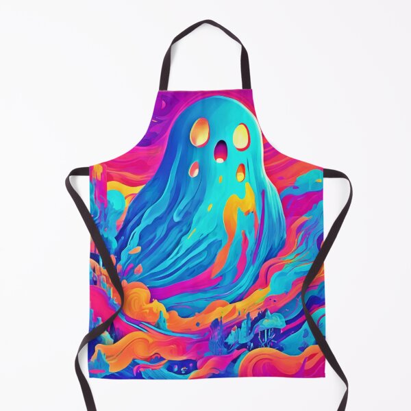 Aperçu de l'œuvre Art d'Halloween fantôme spectral créée et vendue par Health And Fitness Posts e-Store.