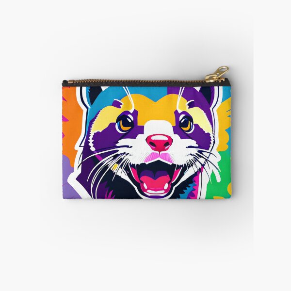Item preview, Modern Abstract Pop Art Style Laughing Otter Drawing  designed and sold by thejoyker1986.
