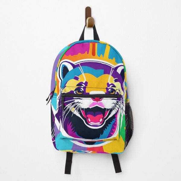 Item preview, Modern Abstract Pop Art Style Laughing Otter Drawing  designed and sold by thejoyker1986.