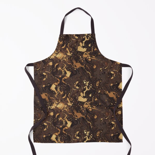 Item preview, Golden Sea, Liquid, Seamless Pattern designed and sold by patternicco.