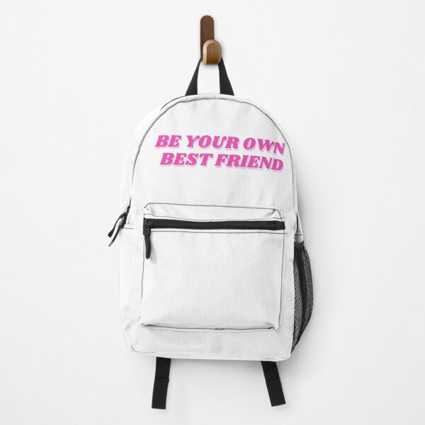 Item preview, Be your own best friend, pink design designed and sold by ChiWellness Shop.
