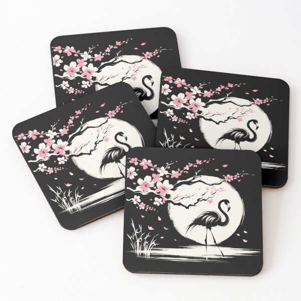 Item preview, Kawaii Cool Retro Flamingo Japan Style Funny Flamingo designed and sold by KsuAnn.