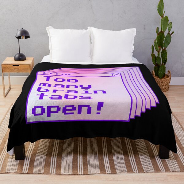Item preview, ADHD Humor Error Message Brain Tabs Open Funny quote. designed and sold by Unitepeople.