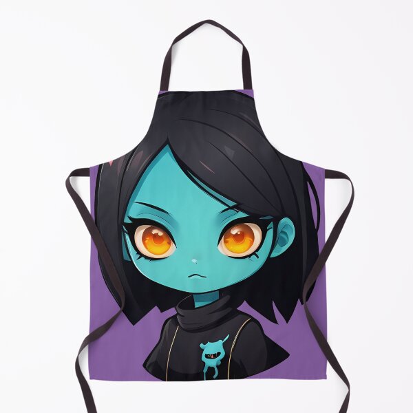 Item preview, Hazel Eyes Blue Skin Monster Goth Alt Girl designed and sold by MadnessEnvelope.