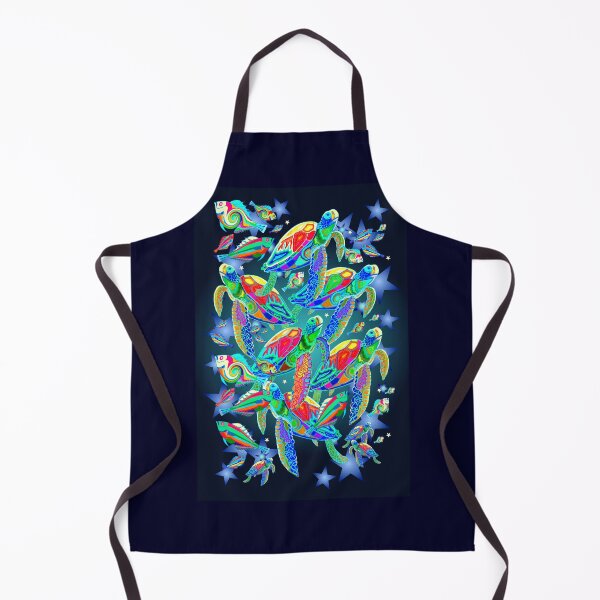 Item preview, Colourful Sea Turtle Ocean designed and sold by nocturne-design.