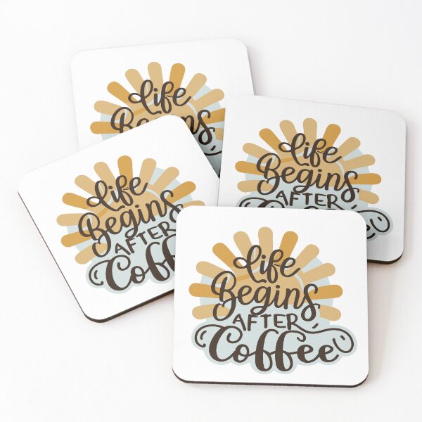 Item preview, life begins after coffee designed and sold by jkrphoto.