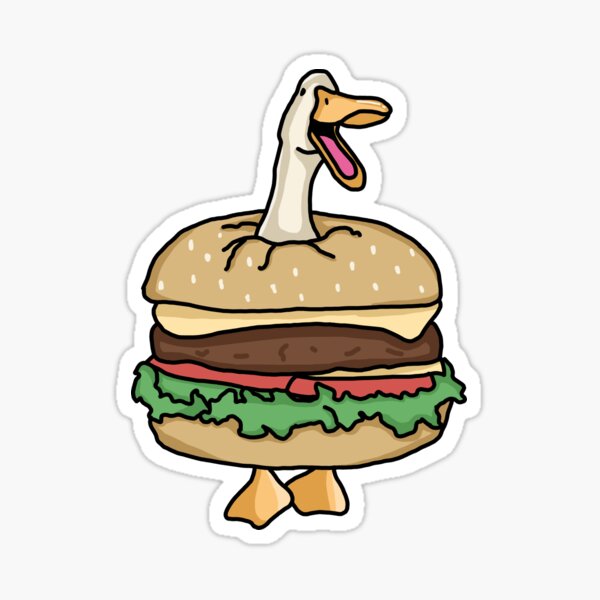 Item preview, Silly Goose Burger designed and sold by TrixiesWorlds.