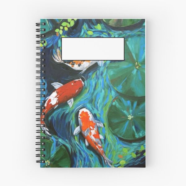 Item preview, Painting spiral notebook designed and sold by daydreamhq.