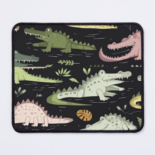 Item preview, winter herps crocodile designed and sold by DunuStore.