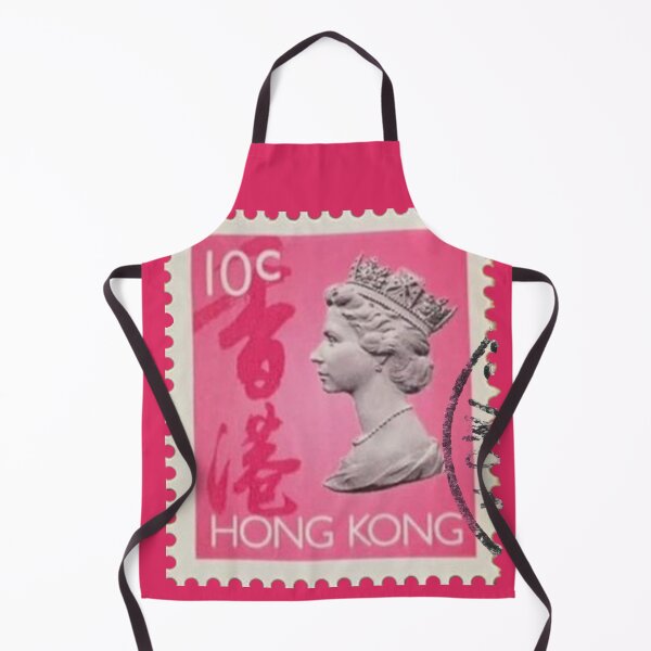 Item preview, Hong Kong Stamp with Queen Elizabeth II designed and sold by Maartje de Volder.
