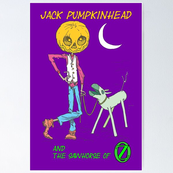Item preview, Jack Pumpkinhead and The Sawhorse of Oz designed and sold by Rich La Bonté.
