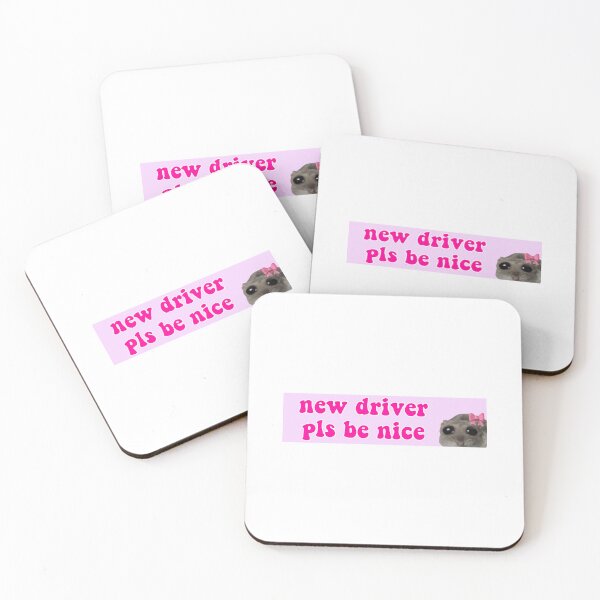Item preview, Sad Hamster New Driver Pls Be Nice Pack designed and sold by funkyst.